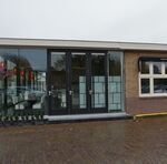 De achterkant, met zicht op het trappenhuis.
<br/>
Richard Keijzer, 2014-10-30